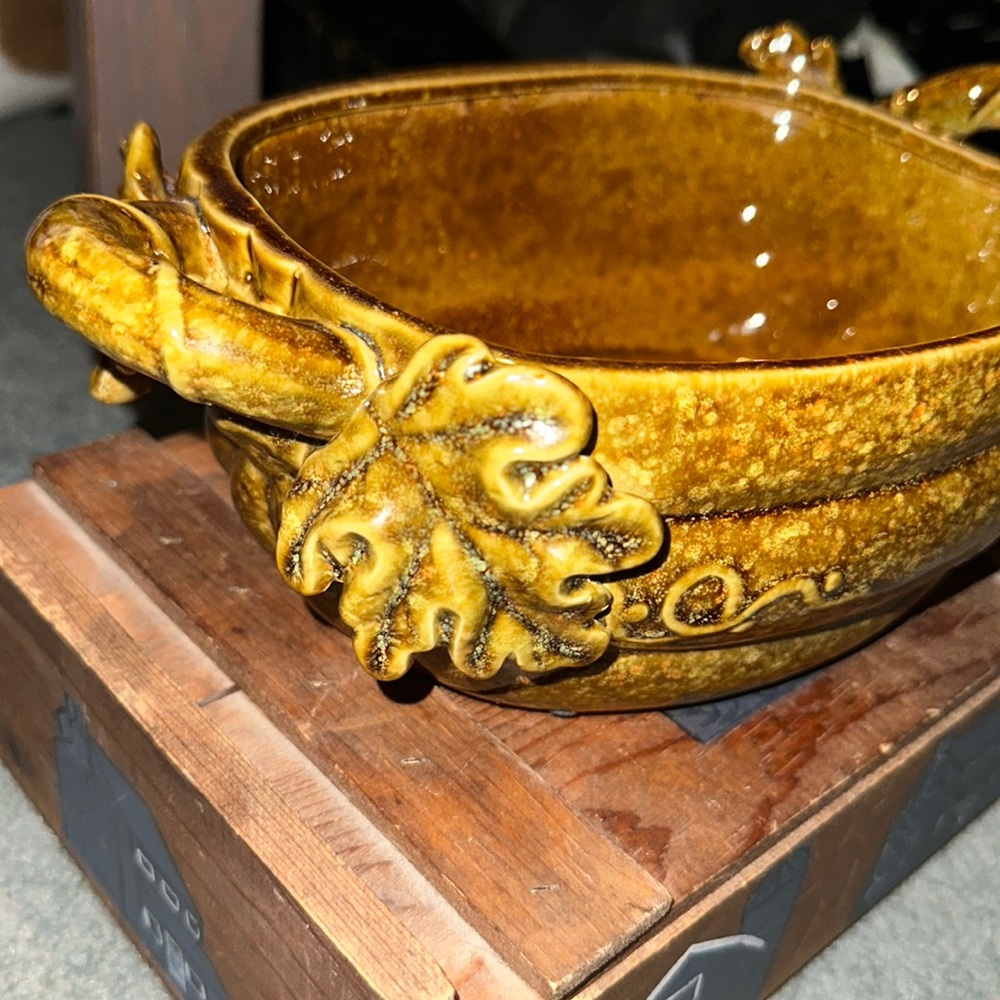 Ceramic Pumpkin Server - Picture 11 of 12